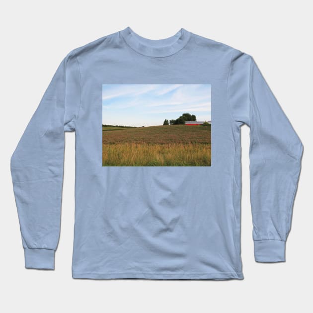 Field of Clover No.1 Long Sleeve T-Shirt by MaryLinH